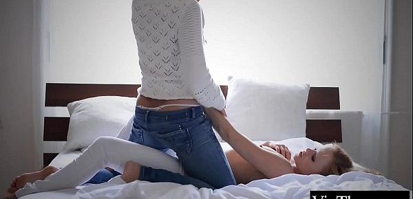 Beautiful lesbians reconnect in Hungary for some incredible sex